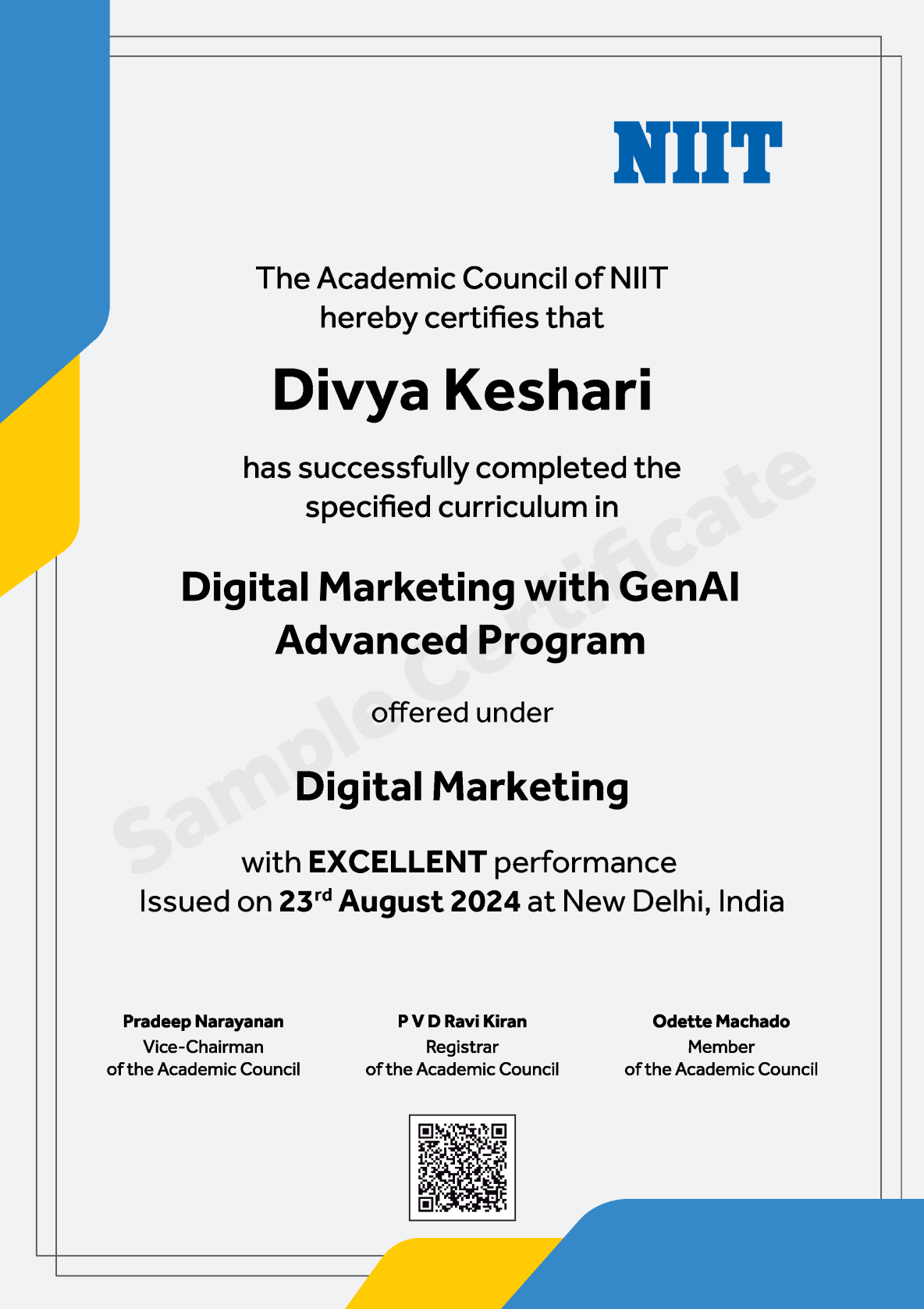 Digital Marketing Specialist Certificate